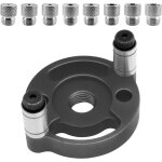 Gabarit de percage charniere, guide de percage bois, gabarit tourillon, apporter 3 / 4 / 5 / 6 / 7 / ...