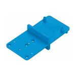 Gabarit de per�age multi - blue - d�cor : bleu - mat�riau : plastique hettich