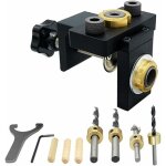 Gabarit de percage oblique gabarit de charniere positionneur de trou pour meubles connexion trou perforateur ...