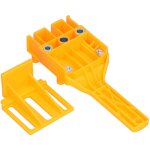 Gabarit de per�age pour tourillons, outil portatif de guidage pour trous de 6 mm, 8 mm et 10 mm pour ...