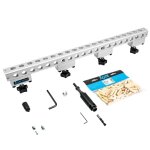 Mw - tech - gabarit de perage universel pour goujons 656 mm norme europenne 32 mm incl. 100 goujons ...