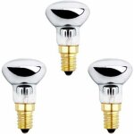 Gabrielle - lot de 3 ampoules à lave e14 r39 25 w, à intensité variable, blanc chaud 2600 k, 250 lm, ... Gabrielle - lot de 3 ampoules à lave e14 r39 25 w, à intensité variable, blanc chaud 2600 k, 250 lm, ...