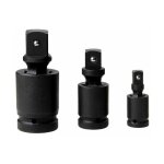 3pcs set de cardans  choc 1 / 2 3 / 8 1 / 4 adaptateurs rducteurs avec systme  bille et ressort cardans ...