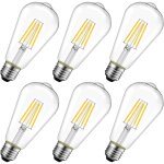Gabrielle 4w edison ampoule filament led e27 st64 (=ampoules incandescences décorative 40w), 480lm blanc ... Gabrielle 4w edison ampoule filament led e27 st64 (=ampoules incandescences décorative 40w), 480lm blanc ...