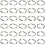 Gabrielle 800 pack anneau porte cl 10mm mini split jump ring avec double boucles split porte clef petits ...