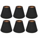 Abat - jour 6pcs, abat - jour  pince en tissu, style simple, sr et fiable, adapt aux ampoules e14, ...