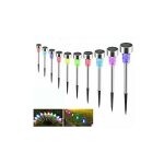 Balise solaire lampe solaire exterieure jardin au sol, 10pcs lampe jardin sans fil led décoration eclairage ... Balise solaire lampe solaire exterieure jardin au sol, 10pcs lampe jardin sans fil led décoration eclairage ...