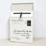 Gabrielle boîte aux lettres verrouillable en fer boîte aux lettres murale vintage letter post mailbox ... Gabrielle boîte aux lettres verrouillable en fer boîte aux lettres murale vintage letter post mailbox ...
