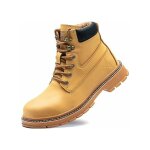 Gabrielle chaussure de securite homme femmes bottes de travail cuir impermables legere embout en acier ...