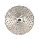 Gabrielle - disque diamant� � tron�onner et � meuler 125 mm x m14 lame de scie �lectroplaqu� pour pierre ...