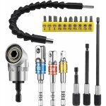 Gabrielle - embout flexible pour perceuse adaptateur de 105  - 3 adaptateurs pour visseuse sans fil ...