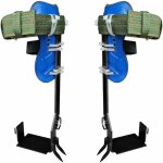 Gabrielle ensemble de pointes d'escalade d'arbre avec sangles de ceinture de harnais de scurit rglables, ...
