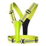 Gabrielle - gilet rflchissant running - gilet reflechissant vlo led rechargeable avec taille rglable ...