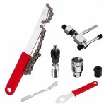 Gabrielle - kit d'outils de r�paration de v�lo, kit d'outils de cha�ne de v�lo avec fouet � cha�ne, extracteur ...