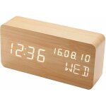 Gabrielle - reveil numerique en bois a commande vocale led 2102 (chargement usb ou batterie a double ... Gabrielle - reveil numerique en bois a commande vocale led 2102 (chargement usb ou batterie a double ...