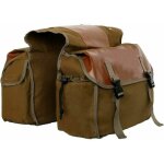 Sac de vélo rétro sacoche porte - bagages sac double de siège arrière pour vélo moto - gabrielle Sac de vélo rétro sacoche porte - bagages sac double de siège arrière pour vélo moto - gabrielle