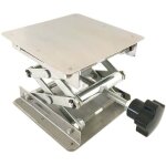 Gabrielle table �l�vatrice de laboratoire, table de levage plate - forme de laboratoire en acier inoxydable, ...