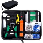 Gabrielle - testeur de rseau professionnel 9 en 1, cble rseau, kit d'outils de rparation d'ordinateur, ...