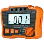 Gabrielle - testeur de rsistance d'isolement dcv acv mtre 1000v ground megger mgohmmtre megohm voltmtre ...
