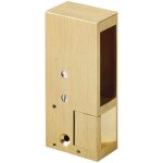 Gache �lectrique en applique 12v serrure verticale contact stationnaire 110mm droit beugnot 2 bis