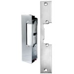 Gache �lectrique � �mission micro contact teti�re 12v 107 mm beugnot 500 � encastrer r�versible