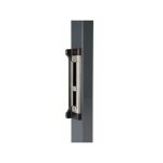 G�che � encastrer en acier inoxydable pour fortylock pour profil carr�s de 40mm. locinox