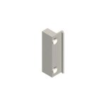 G�che �paisse de ch�ssis coulissant sorgho - croisee ds argent 22 argent 70 22