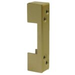 G�che huisserie m�tal 740v pour v136 - assa abloy vachette jaune / dor�