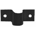 Gache verrou baionnette d14 noire platine 55x20x1, 6