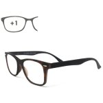Lunettes de lecture illinois, imprimé écaille de tortue, grossissement + 1, 0 Lunettes de lecture illinois, imprimé écaille de tortue, grossissement + 1, 0