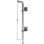 Gah - verrou baionnette, 400mm, diam. 16mm galvanis� a chaud