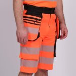Gala bermuda de travail haute visibilit� 1079 orange fluo 52