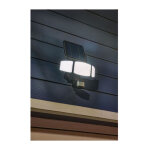 Galix - spot solaire a 3 tetes tres eclairante avec detecteur de presence - 1000lm