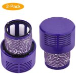 2 pièces de rechange filtre pour aspirateur dyson v10 sv12, accessoires de filtre lavable pour aspirateur ... 2 pièces de rechange filtre pour aspirateur dyson v10 sv12, accessoires de filtre lavable pour aspirateur ...