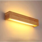 Applique murale led appliques luminaire intérieur bois lampe de mur lumière chaude lampe pour chambre ... Applique murale led appliques luminaire intérieur bois lampe de mur lumière chaude lampe pour chambre ...