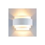 Galozzoit - led appliques murales intérieur up down applique murale moderne blanc downlighter pour salon ... Galozzoit - led appliques murales intérieur up down applique murale moderne blanc downlighter pour salon ...