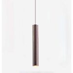 Led lampe suspension nordique long tube lampe suspendue minimaliste cratif plafonnier art moderne dcor ...
