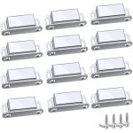 Galozzoit - loquet magnetique, 12 pièces aimants loqueteaux magnétiques placard aimant puissant robuste ... Galozzoit - loquet magnetique, 12 pièces aimants loqueteaux magnétiques placard aimant puissant robuste ...