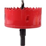 M42 hss scie cloche bi - mtal 80mm, scie trpan pour fer, aluminium, bois, cloison sche, tuyau, plastique, ...