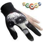 Gant de billard 3 doigts pour homme et femme, antid�rapant, respirant et durable pour une prise parfaite ...