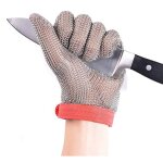 Gants r�sistants aux coupures de maille d'acier inoxydable de gants pour des bouchers, travaux de restaurant, ...