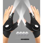 Gants de lampe de poche led, cadeaux de saint valentin pour homme, petit ami, mari, gadget cool lumi�res ...