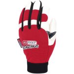 Gants de mécanicien en cuir, amortisseur de vibrations, 9 Gants de mécanicien en cuir, amortisseur de vibrations, 9