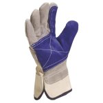 Gant mcanique docker en crote ds202rp gris bleu t10 delta plus ds202rp10
