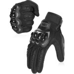 Gants de moto, gants � �cran tactile plein doigt pour la course de moto, vtt, escalade, chasse, motocross ...