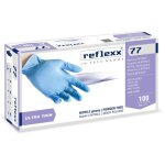 Gants en nitrile reflexx r77100 sans poudre 100 % sans latex 3 g cat. 3 100 pièces s Gants en nitrile reflexx r77100 sans poudre 100 % sans latex 3 g cat. 3 100 pièces s