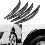 Garde - boue elargisseurs d'aile universel voiture fender pour auto 4 pi�ces bandes protection d'ailes ...