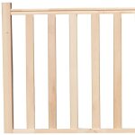 Kit garde corps fuseau hetre 1m