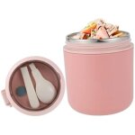 Gardez les contenants chauds alimentaires, 530 ml de r�cipient alimentaire isol� en acier inoxydable, ...