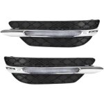 Garniture de phare antibrouillard moul� 2048803224, 2 pi�ces, couvercle de remplacement pour phare antibrouill ...